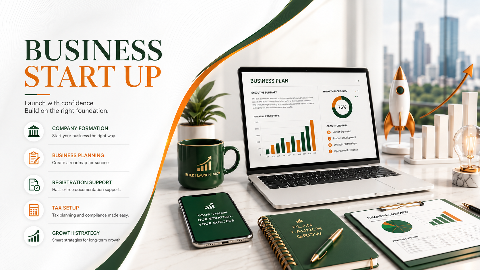 Reliable bookkeeping, taxation, and business support services to help you thrive.